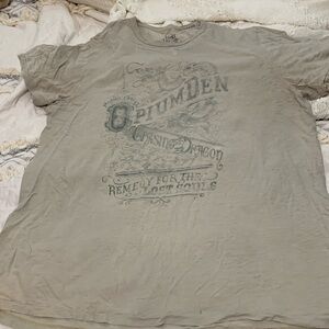 Lucky Brand One Stitch Graphic Vintage Tee Shirt XXL